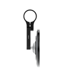 Lenkerendenspiegel HIGHSIDER ENTERPRISE-EP1, silber, Aufnahme Ø 30 x B 12 mm
