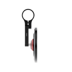 Lenkerendenspiegel HIGHSIDER ENTERPRISE-EP1, rot, Aufnahme Ø 30 x B 12 mm