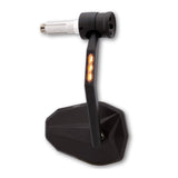 Lenkerendenspiegel HIGHSIDER VICTORY RIM mit LED Blinker & Positionslicht, Klemmbereich 12-22 mm