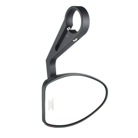 Lenkerendenspiegel FERRARA 2, schwarz, Aufnahme Ø 30 x B 12 mm