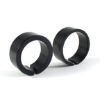 Lenkerendenspiegel FERRARA 2, schwarz, Aufnahme Ø 30 x B 12 mm