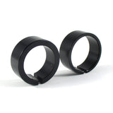 Lenkerendenspiegel FERRARA 2, schwarz, Aufnahme Ø 30 x B 12 mm