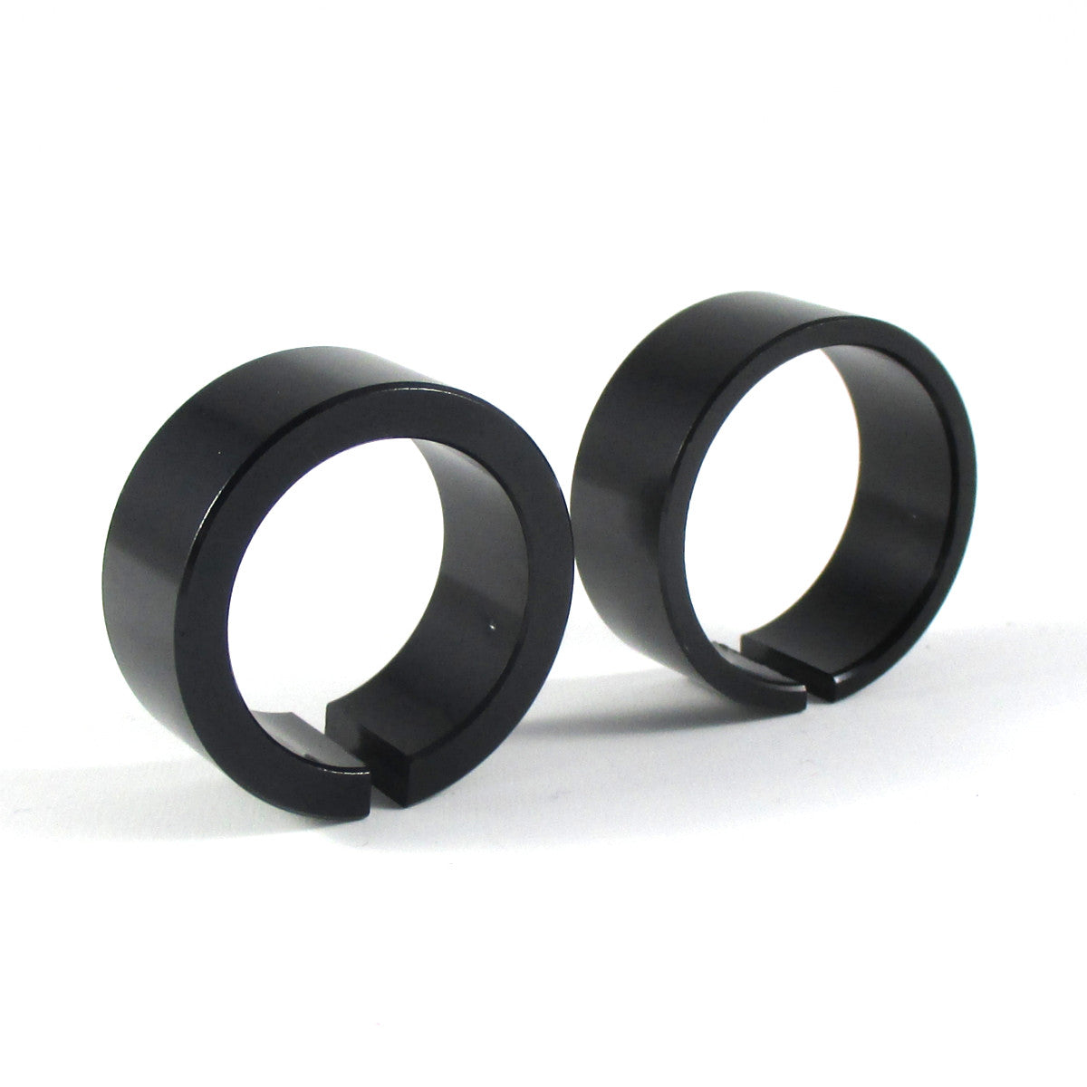 Lenkerendenspiegel FERRARA 2, schwarz, Aufnahme Ø 30 x B 12 mm