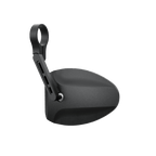 Lenkerendenspiegel HIGHSIDER FERRARA 2 kurz, schwarz, Aufnahme Ø 30 x B 12 mm