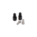 Anbaukit für Lenkerspiegel Highsider Smart, M10 x 1,25 mm Rechtsgewinde, Schwarz