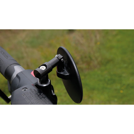 Anbaukit für Lenkerspiegel Highsider Smart, M10 x 1,25 mm Rechtsgewinde, Schwarz