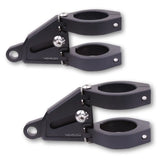 Lampenhalter-Set Highsider Pro Extend Alu schwarz, Länge verstellbar
