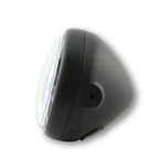 LED-Scheinwerfer 5 3/4 Zoll Highsider Pro Pecos Typ 5, Mattschwarz, Seitlich