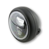 LED-Scheinwerfer 5 3/4 Zoll Highsider Pro Pecos Typ 7, Mattschwarz, Seitlich