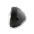 LED-Scheinwerfer 5 3/4 Zoll Highsider Pro Pecos Typ 7, Mattschwarz, Seitlich