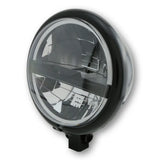 LED-Scheinwerfer 5 3/4 Zoll Highsider Pro Bates Style Typ 5, Schwarz, Unten