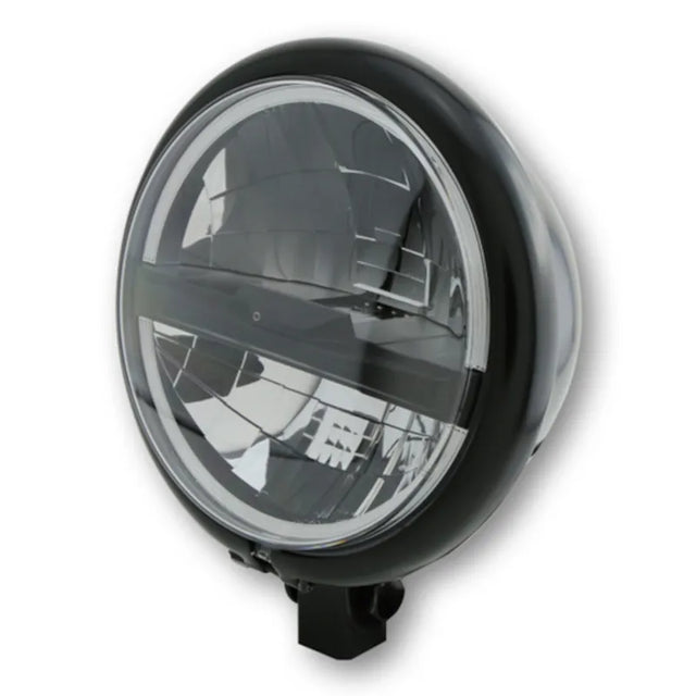 LED-Scheinwerfer 5 3/4 Zoll Highsider Pro Bates Style Typ 5, Schwarz, Unten