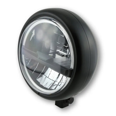 LED-Scheinwerfer 5 3/4 Zoll Highsider Pro Pecos Typ 5, Mattschwarz, Unten