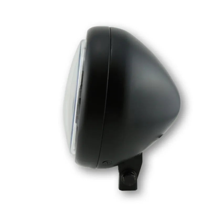 LED-Scheinwerfer 5 3/4 Zoll Highsider Pro Pecos Typ 5, Mattschwarz, Unten