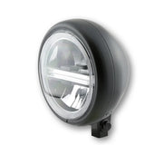 LED-Scheinwerfer 5 3/4 Zoll Highsider Pro Pecos Typ 6, Mattschwarz, Unten