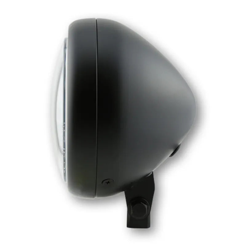 LED-Scheinwerfer 5 3/4 Zoll Highsider Pro Pecos Typ 6, Mattschwarz, Unten