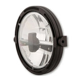 LED-Scheinwerfer 7 Zoll Highsider Pro Frame-R1 Typ 3, Mattschwarz, Seitlich