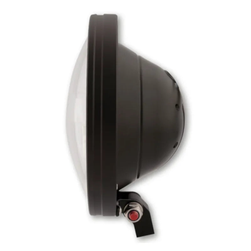 LED-Scheinwerfer 7 Zoll Highsider Pro Frame-R1 Typ 4, Mattschwarz, Unten