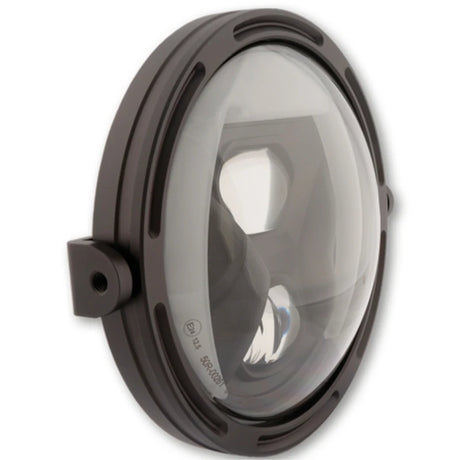 LED Hauptscheinwerfer Highsider Pro Frame-R1 Typ 8 schwarz Ø 200 mm seitlich