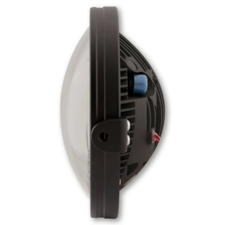 LED Hauptscheinwerfer Highsider Pro Frame-R1 Typ 8 schwarz Ø 200 mm seitlich
