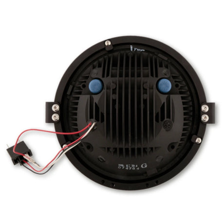 LED Hauptscheinwerfer Highsider Pro Frame-R1 Typ 8 schwarz Ø 200 mm seitlich