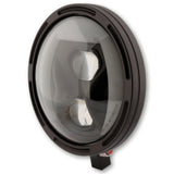 LED Hauptscheinwerfer Highsider Pro Frame-R1 Typ 8 schwarz Ø 200 mm seitlich