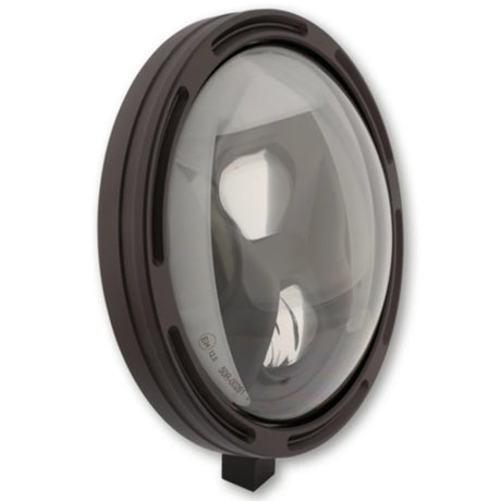 LED Hauptscheinwerfer Highsider Pro Frame-R1 Typ 8 schwarz Ø 200 mm seitlich