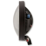 LED Hauptscheinwerfer Highsider Pro Frame-R1 Typ 8 schwarz Ø 200 mm seitlich