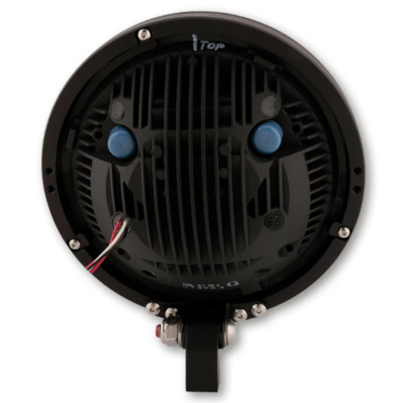 LED Hauptscheinwerfer Highsider Pro Frame-R1 Typ 8 schwarz Ø 200 mm seitlich
