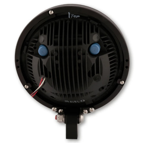 LED Hauptscheinwerfer Highsider Pro Frame-R1 Typ 8 schwarz Ø 200 mm seitlich