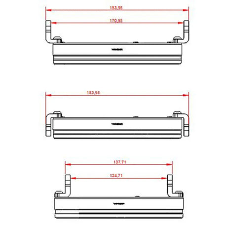 LED-Scheinwerfer 5 3/4 Zoll Highsider Pro Frame-R2 Typ 10, Mattschwarz, Seitlich