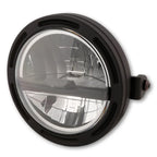 LED-Scheinwerfer 5 3/4 Zoll Highsider Pro Frame-R2 Typ 5, Mattschwarz, Seitlich