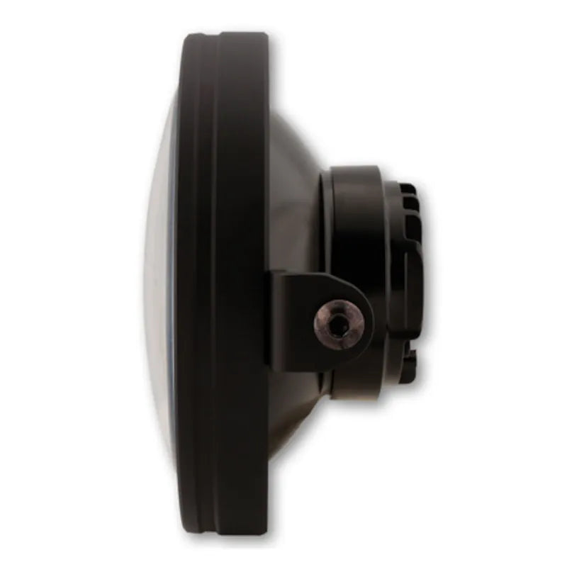 LED-Scheinwerfer 5 3/4 Zoll Highsider Pro Frame-R2 Typ 5, Mattschwarz, Seitlich