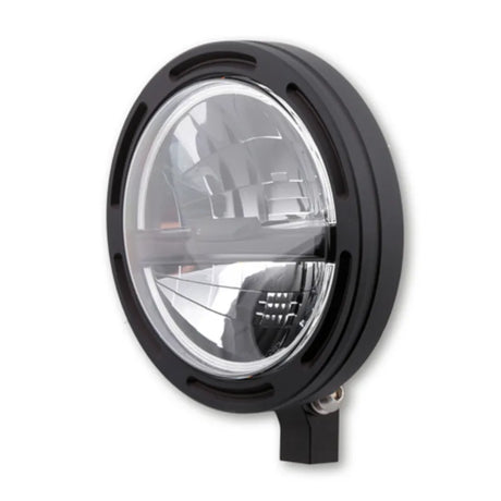 LED-Scheinwerfer 5 3/4 Zoll Highsider Pro Frame-R2 Typ 5, Mattschwarz, Unten