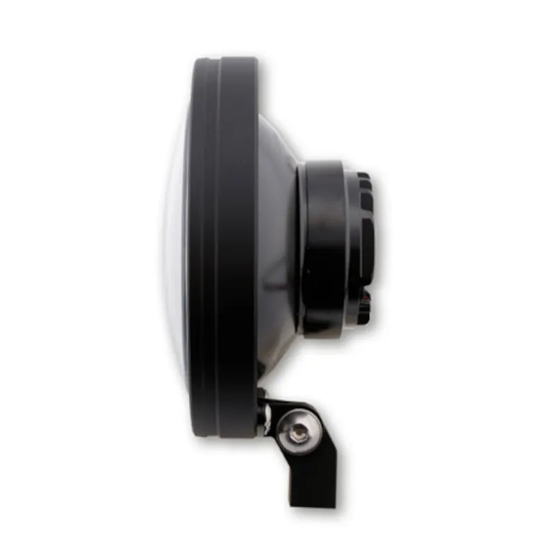 LED-Scheinwerfer 5 3/4 Zoll Highsider Pro Frame-R2 Typ 5, Mattschwarz, Unten