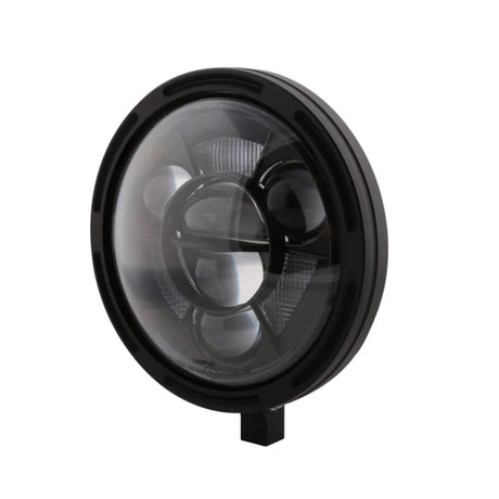 LED-Scheinwerfer 7 Zoll Highsider Pro Frame-R1 Typ 11, Mattschwarz, Unten