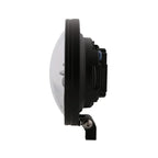 LED-Scheinwerfer 7 Zoll Highsider Pro Frame-R1 Typ 11, Mattschwarz, Unten