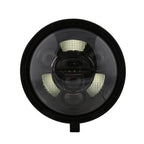 LED-Scheinwerfer 7 Zoll Highsider Pro Frame-R1 Typ 11, Mattschwarz, Unten