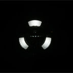 LED-Scheinwerfer 7 Zoll Highsider Pro Frame-R1 Typ 11, Mattschwarz, Unten