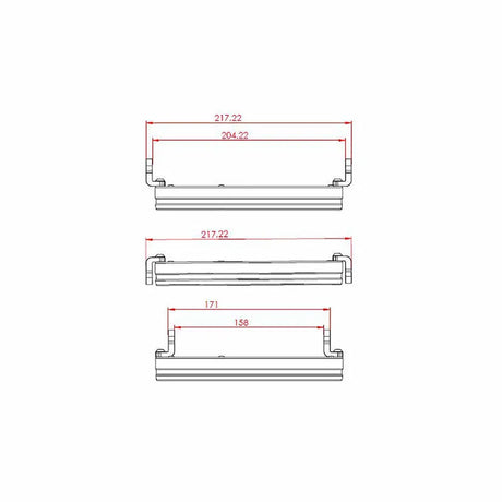 LED-Scheinwerfer 7 Zoll Highsider Pro Frame-R1 Typ 11, Mattschwarz, Seitlich