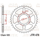 Kettenkit Stahl EK-Chain 520 SRX2 120/15/46 – Kawasaki Vulcan 650 S 2015-2026