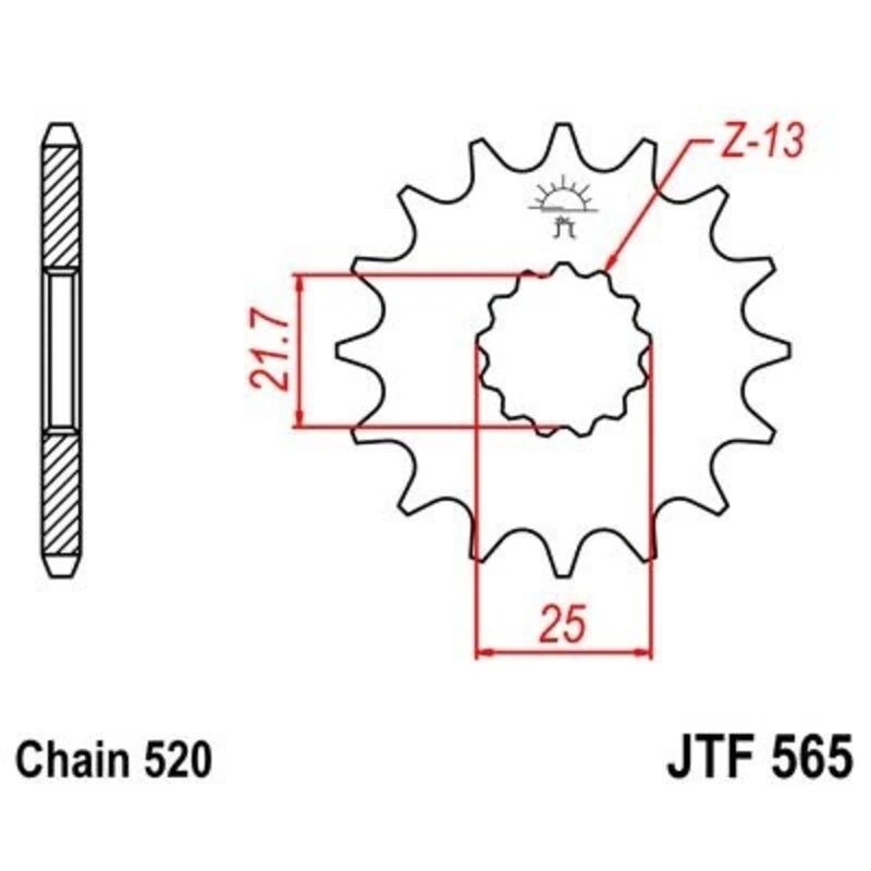 Kettenkit Stahl EK-Chain 520 SRX2 120/15/46 – Kawasaki Vulcan 650 S 2015-2026