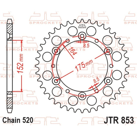 Kettenrad JTR 853