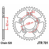 Kettenrad JTR 701