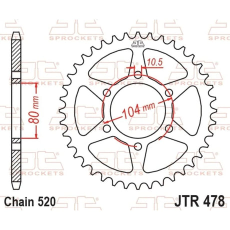 Kettenkit Stahl EK-Chain 520 SRX2 124/15/46 – CF Moto 700 CL-X 2020-2025