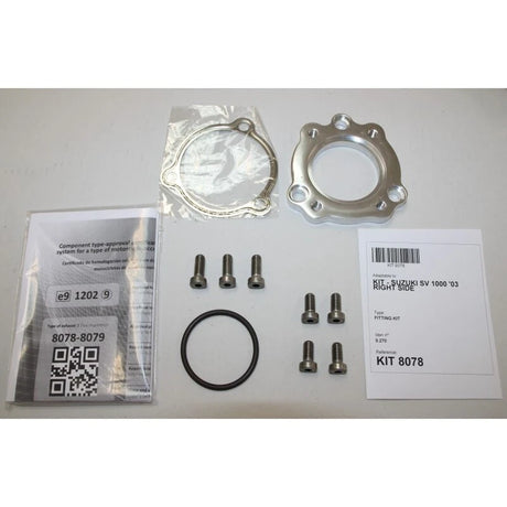Endschalldämpfer Set IXIL Hexoval Xtrem für Suzuki SV 1000 S /N (03-05)