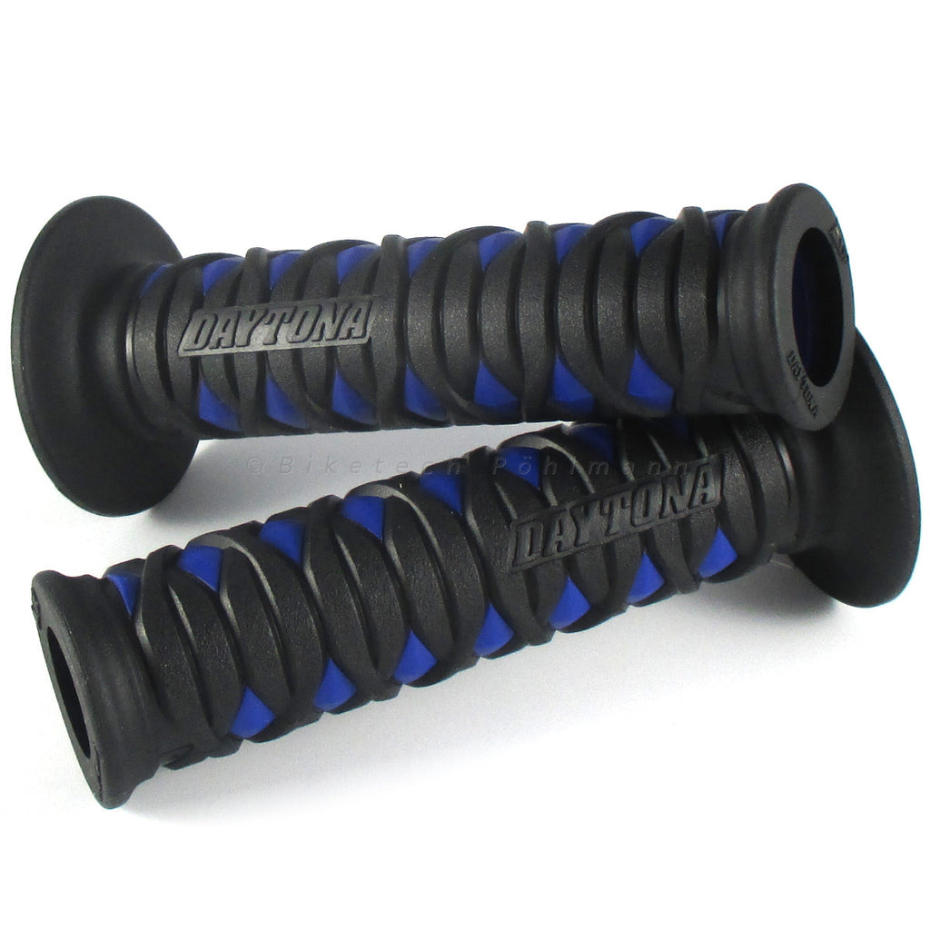 Lenkergriffe Daytona GGD-KATANA, blau, 7/8 Zoll (22,2 mm), 125 mm