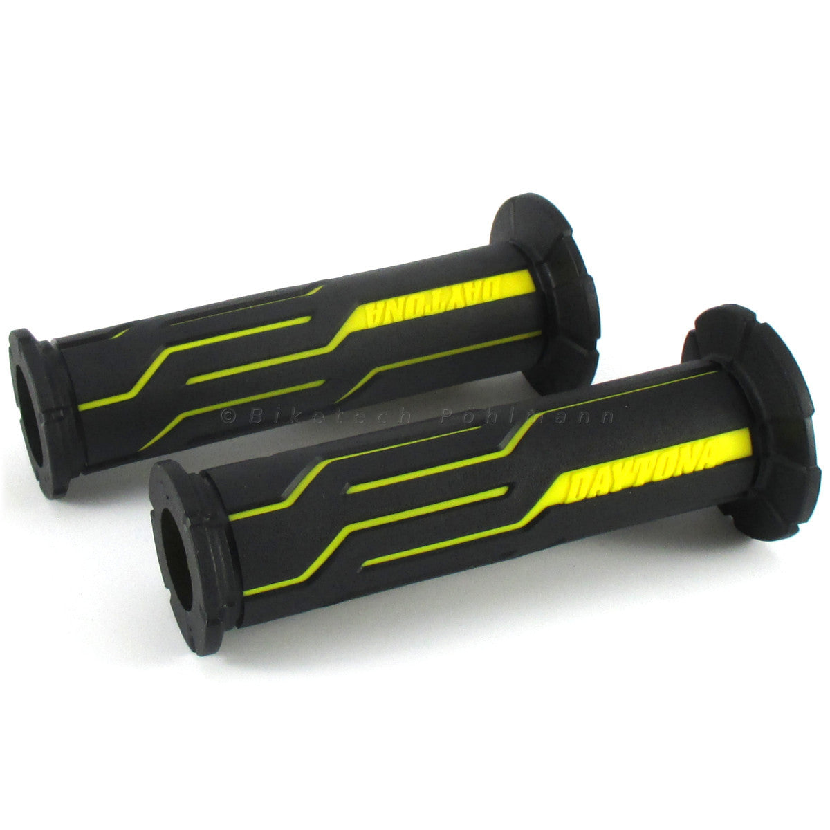 Lenkergriffe Daytona GGD-LINE, gelb,  7/8 Zoll (22,2 mm), 125 mm