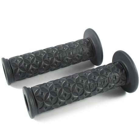 Lenkergriffe Daytona GGD-NINJA, Grau, 7/8 Zoll (22,2 mm), 125 mm
