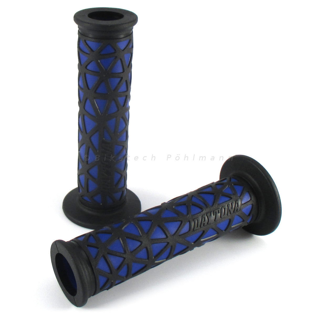 Lenkergriffe Daytona GGD-CELL, blau, 7/8 Zoll (22,2 mm), 125 mm